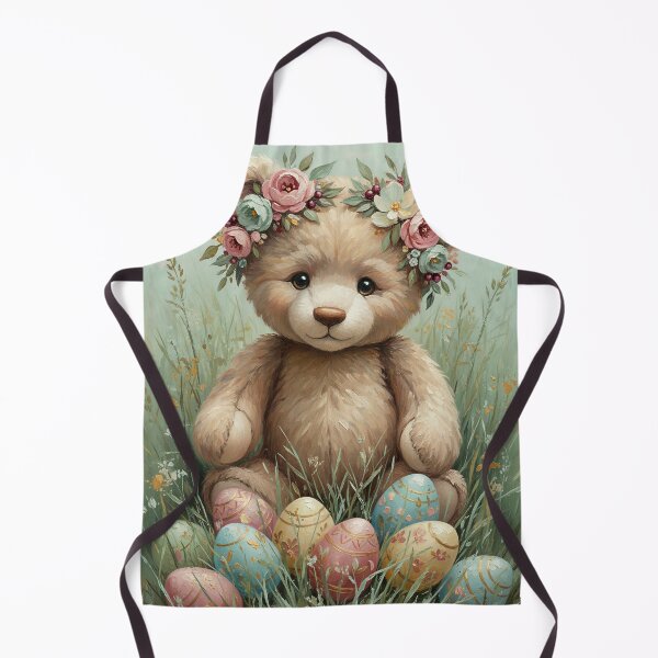 Item preview, Teddy bear with floral crown designed and sold by paulrommer.