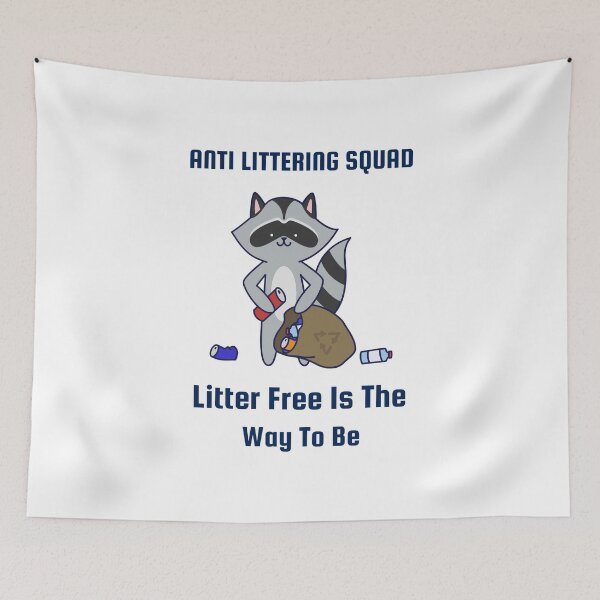 Item preview, Anti Littering Squad designed and sold by sydney-syder.