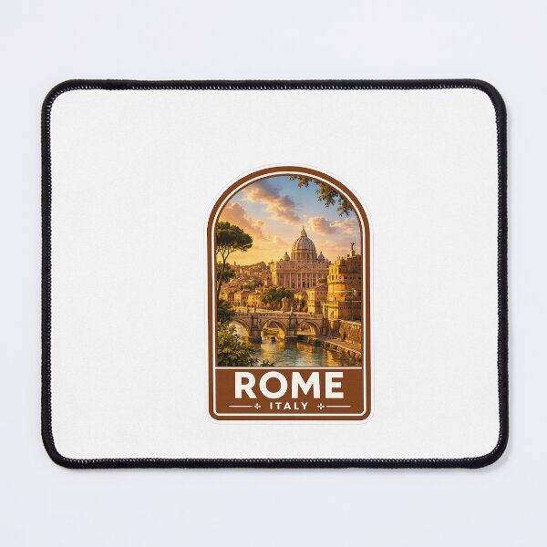 Item preview, Rome Vintage Travel designed and sold by TulipaGraphics.