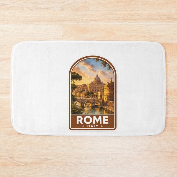 Item preview, Rome Vintage Travel designed and sold by TulipaGraphics.