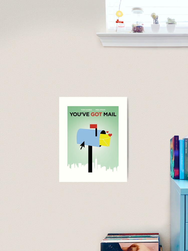 You've Got Mail // Minimalist Art Poster for Sale by DrawnToMind