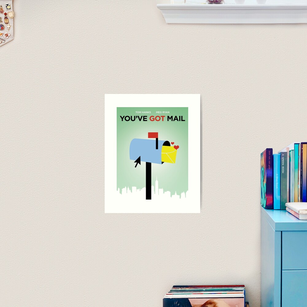 You've Got Mail // Minimalist Art Poster for Sale by DrawnToMind