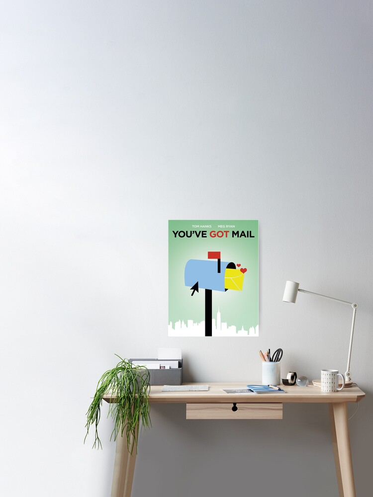 You've Got Mail // Minimalist Art Poster for Sale by DrawnToMind