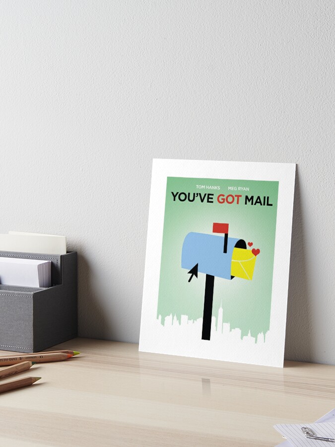 You've Got Mail // Minimalist Art Poster for Sale by DrawnToMind