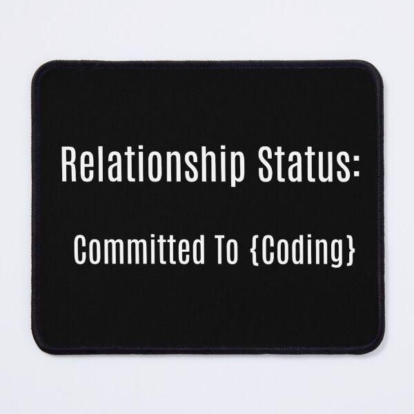 Item preview, Relationship Status: Committed to Coding designed and sold by Origaminimal.