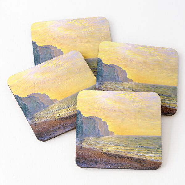 Item preview, Misty Shore at Pourville: Impression of Tide, Fog, and Coastal Atmosphere  designed and sold by artdesignsnow.