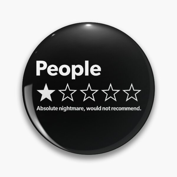 Item preview,  Funny Review People One Star Rating designed and sold by ChrisPfeiffer.