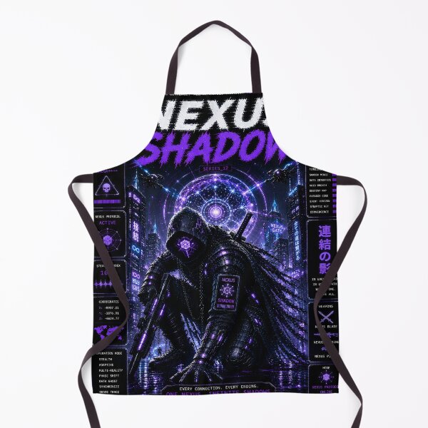 Item preview, Nexus Shadow - Cyberpunk Portal Mecha Samurai Warrior Art designed and sold by RiteshCenter.