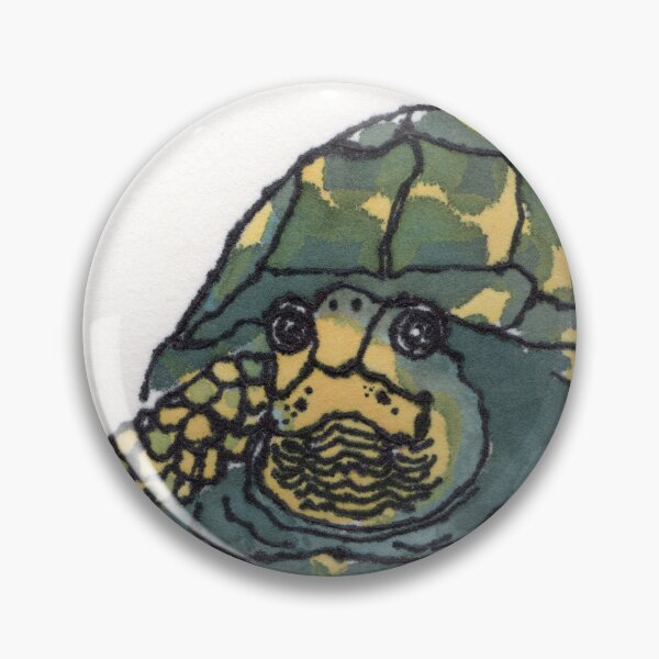 Item preview, Music to my ears (the turtle) designed and sold by dosankodebbie's etegami world.