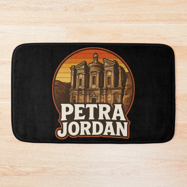 Item preview, Petra Jordan Retro Vintage Travel designed and sold by TomFrontierArt.