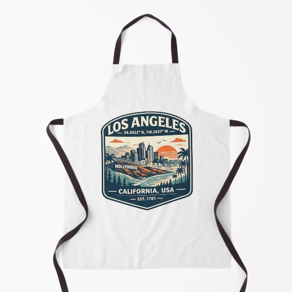 Artikelvorschau, Vintage-Reisen nach Los Angeles, Kalifornien entworfen und verkauft von TulipaGraphics.