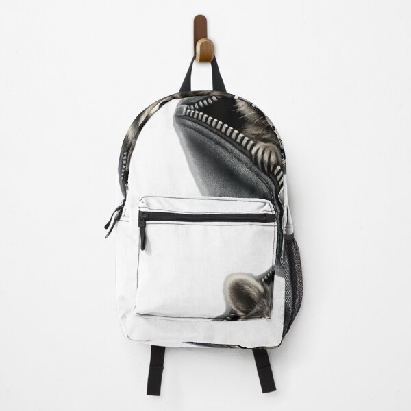 Item preview, Cute Raccoon Peeking From Zipper designed and sold by Mita986.