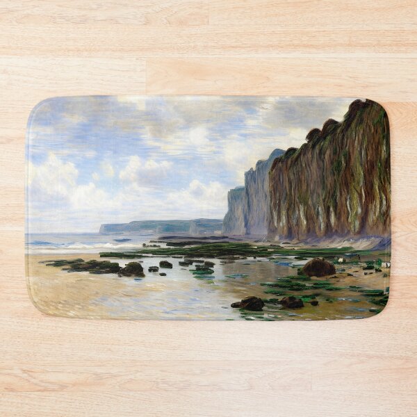 Item preview, Coastal Horizon at Varengeville: Impression of Tide, Cliffs, and Misty Light designed and sold by artdesignsnow.