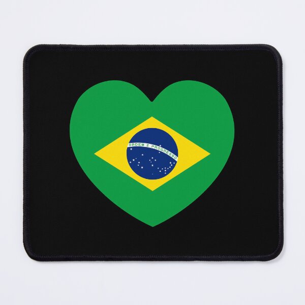 Item preview, Brazil Flag Heart designed and sold by shitpostee.