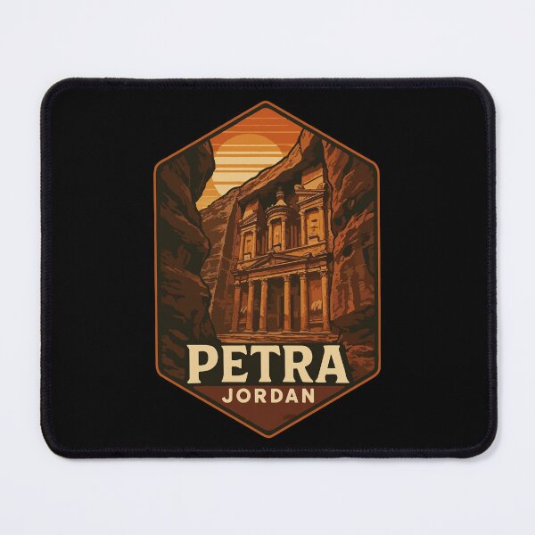 Item preview, Petra Jordan Vintage Travel designed and sold by TomFrontierArt.