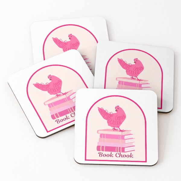 Item preview, Book Chook Chicken Pink designed and sold by GeoGoose.