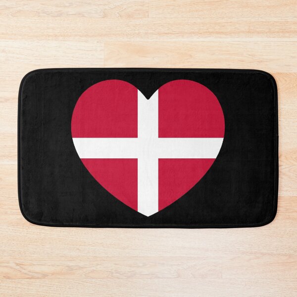 Item preview, Denmark Flag Heart designed and sold by shitpostee.