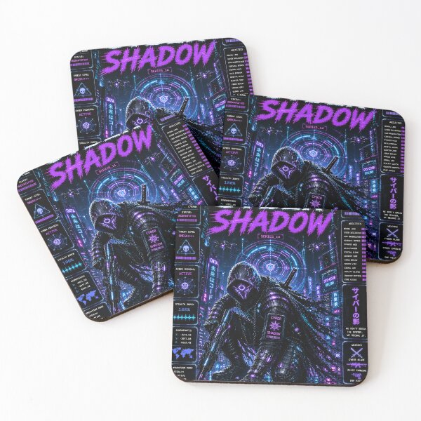Item preview, Cyber Shadow - Cyberpunk Netrunner Mecha Hacker Art designed and sold by RiteshCenter.
