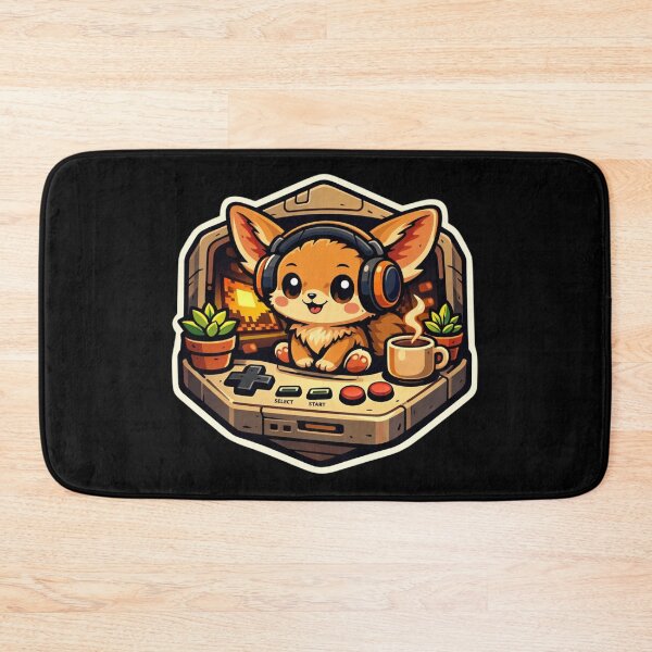 Item preview, Cute Forest Creature in Retro Gaming Console Sticker designed and sold by Timeless Junction.