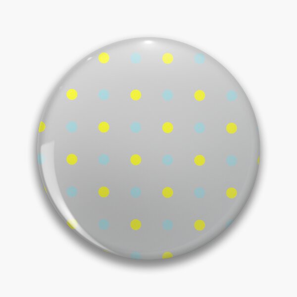 Item preview, Sky Blue and Yellow Dots on Gray Grid Background designed and sold by BriSher.