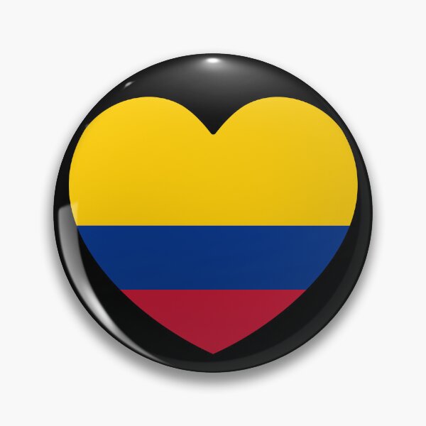 Item preview, Colombia Flag Heart designed and sold by shitpostee.