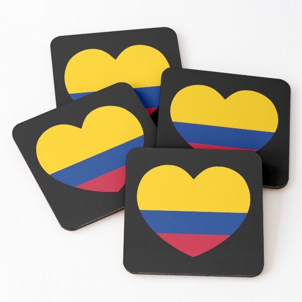 Item preview, Colombia Flag Heart designed and sold by shitpostee.
