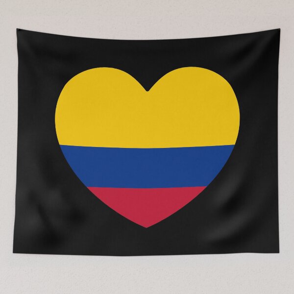 Item preview, Colombia Flag Heart designed and sold by shitpostee.