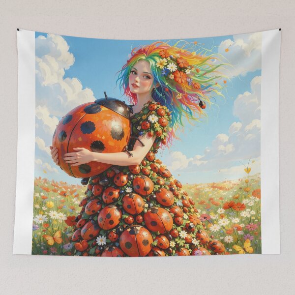 Item preview, Lover of Giant Ladybugs  designed and sold by M-Y-A-R-T-.