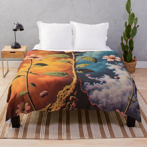Item preview, Flower growth in the contrast between light and darkness designed and sold by Mianku | Für das Leben.