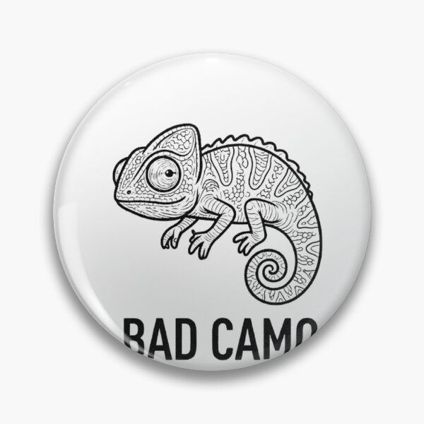 Item preview, Funny Bad Camo Chameleon Sketch Graphic designed and sold by GiggleInkTees.