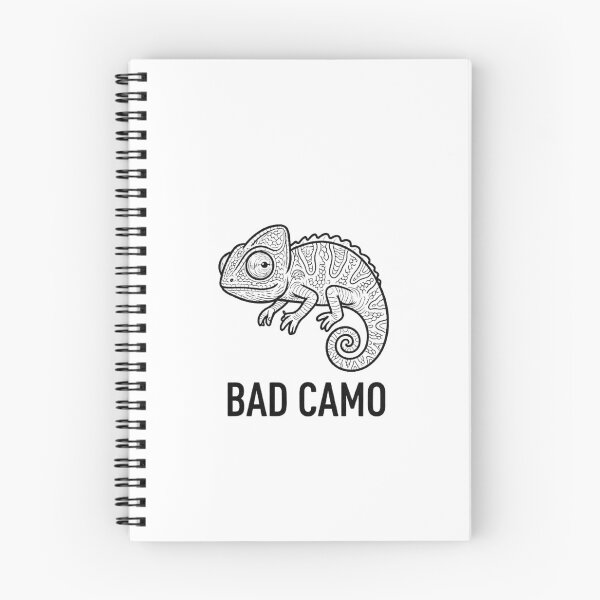 Item preview, Funny Bad Camo Chameleon Sketch Graphic designed and sold by GiggleInkTees.