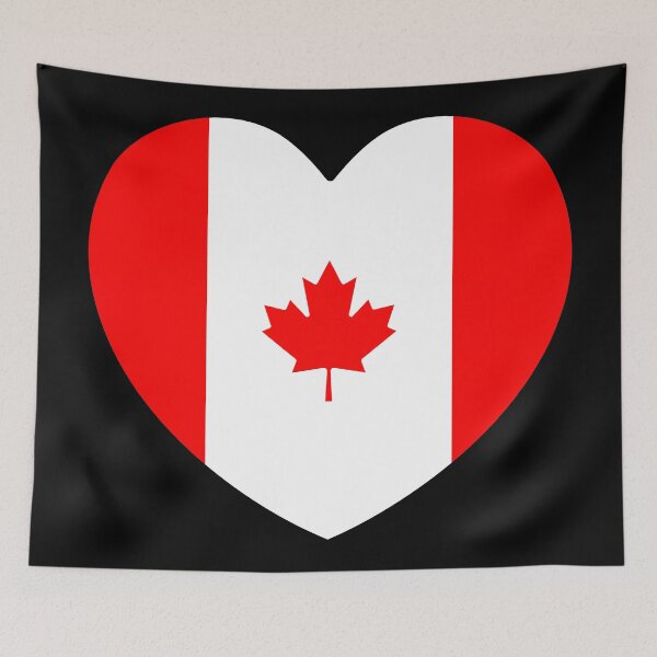 Item preview, Canada Flag Heart designed and sold by shitpostee.