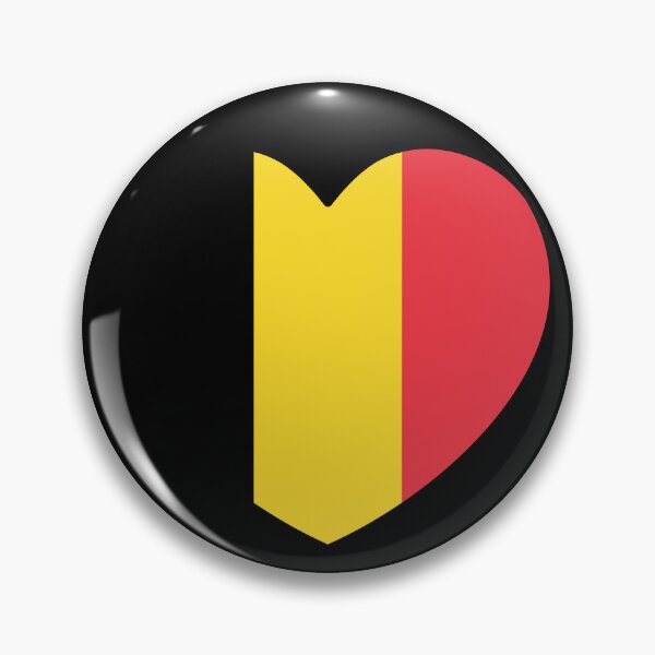 Item preview, Belgium Flag Heart designed and sold by shitpostee.