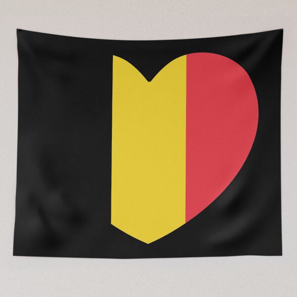 Item preview, Belgium Flag Heart designed and sold by shitpostee.