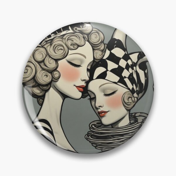 Item preview, The Queen and the Jester designed and sold by halibutgoatramb.