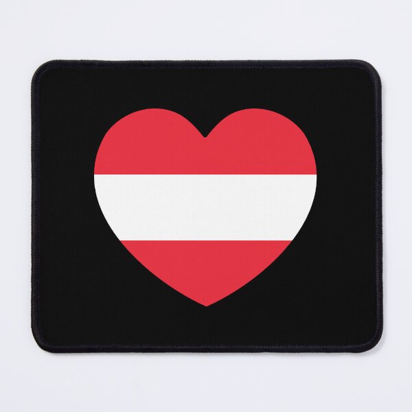 Item preview, Austria Flag Heart designed and sold by shitpostee.