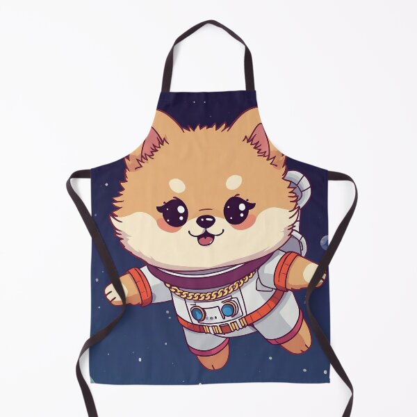 Item preview, Cute Astronaut Pomeranian in Space designed and sold by Sirius92.