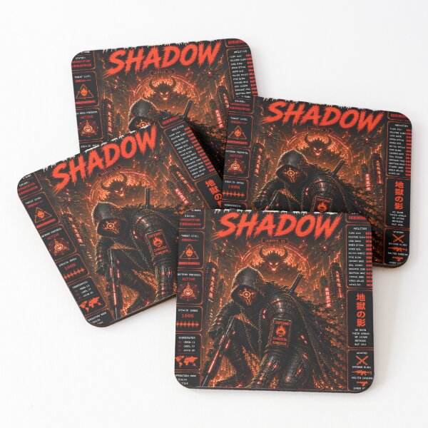 Item preview, Inferno Shadow - Cyberpunk Hellfire Mecha Demon Samurai Art designed and sold by RiteshCenter .