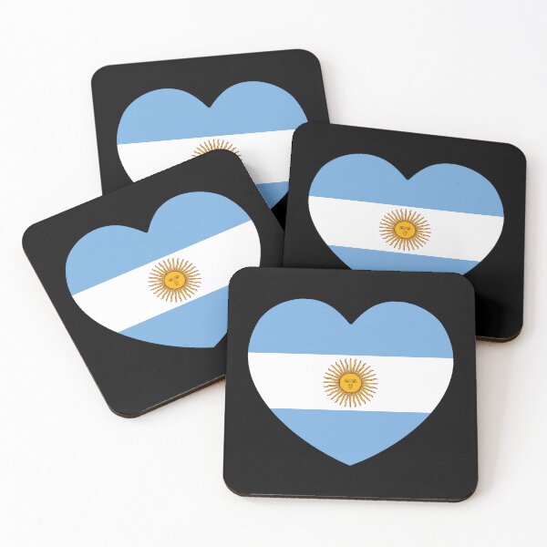 Item preview, Argentina Flag Heart designed and sold by shitpostee.