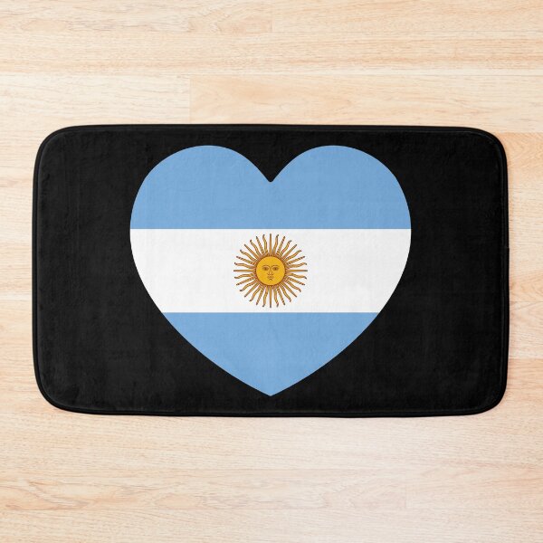 Artikelvorschau, Argentinische Flagge Herz entworfen und verkauft von shitpostee.