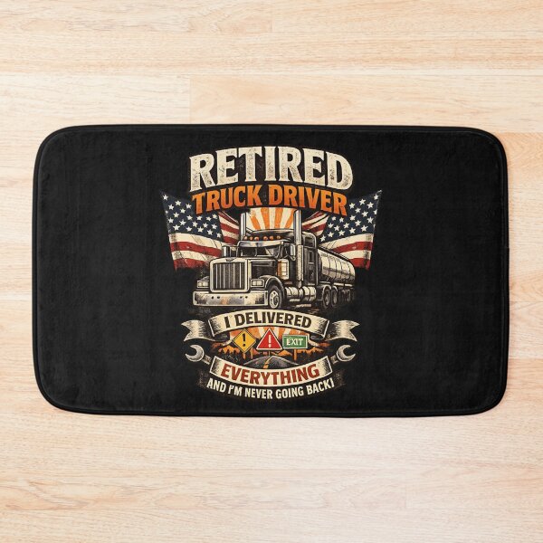Item preview, Retired Truck Driver – I Delivered Everything Funny Retirement Shirt designed and sold by myfunnyshirt.