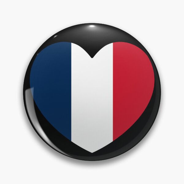 Item preview, France Flag Heart designed and sold by shitpostee.