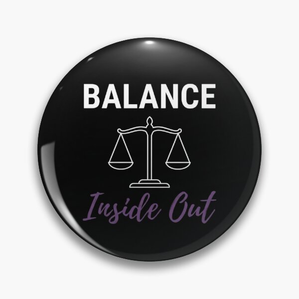Item preview, Balance Inside Out Law Scale Graphic designed and sold by GiggleInkTees.