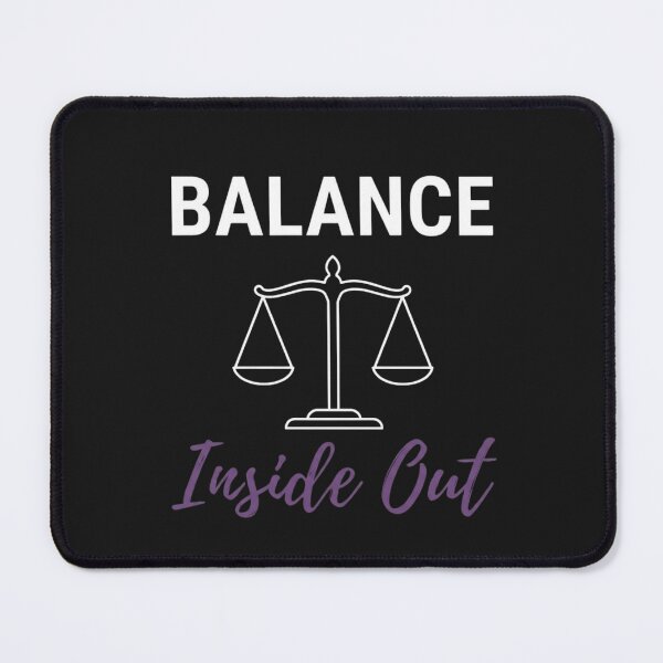 Item preview, Balance Inside Out Law Scale Graphic designed and sold by GiggleInkTees.