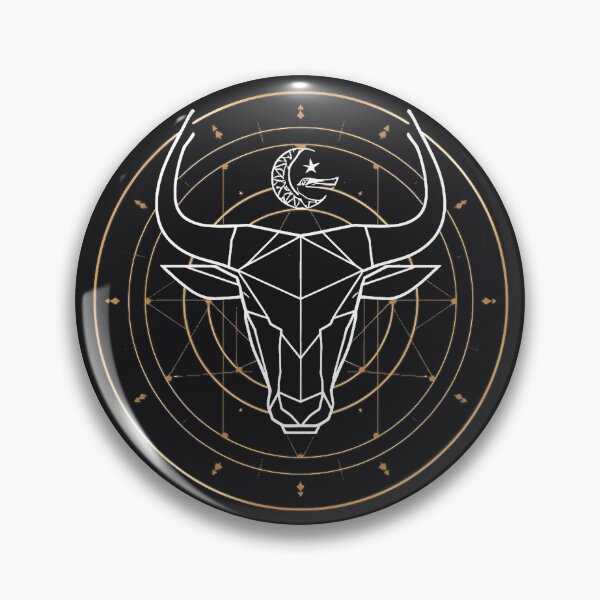 Item preview, Sacred Geometry Taurus Zodiac Celestial Minimalist Line Art designed and sold by Novastitchshop.