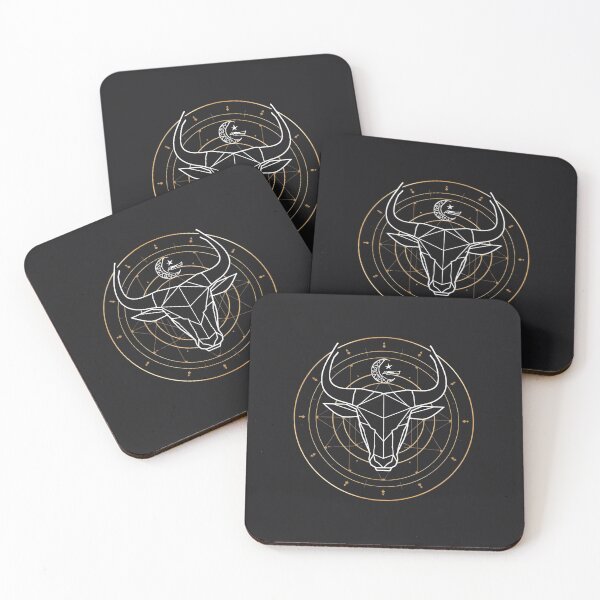 Item preview, Sacred Geometry Taurus Zodiac Celestial Minimalist Line Art designed and sold by Novastitchshop.