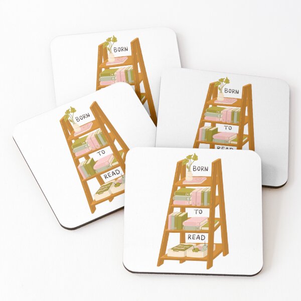 Item preview, Cute bookshelf illustration. Burn to read. designed and sold by creativecornr.