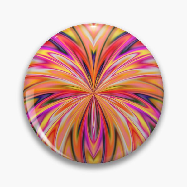 Item preview, Abstract Fractal Butterfly 24 (Orange, Pink, Black) designed and sold by SXW Designs.