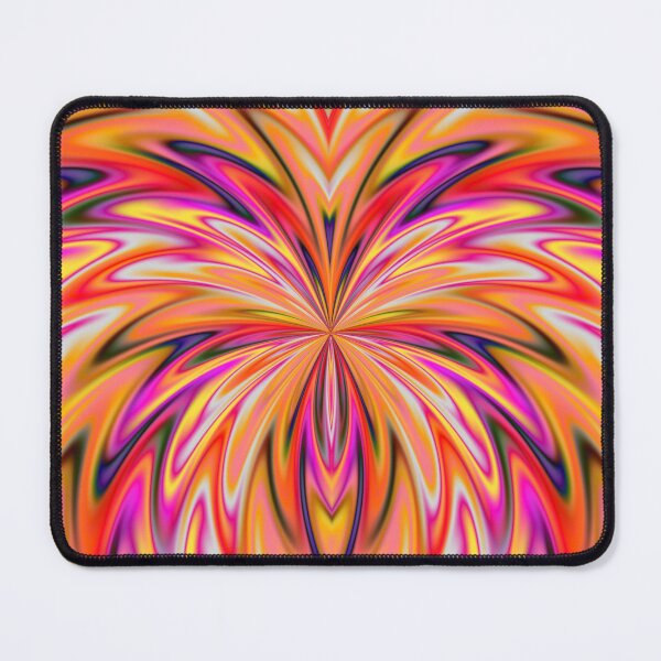 Item preview, Abstract Fractal Butterfly 24 (Orange, Pink, Black) designed and sold by SXW Designs.