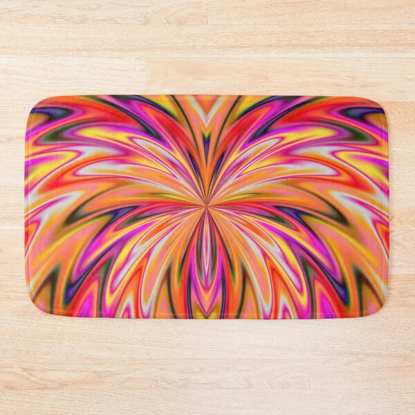 Item preview, Abstract Fractal Butterfly 24 (Orange, Pink, Black) designed and sold by SXW Designs.